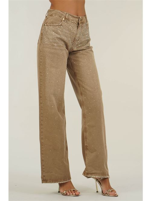 Jeans con strass Gold Digger Denim | A27W030PVISONE